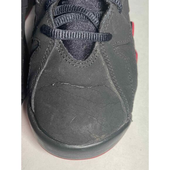 2012 Nike Air Jordan Retro GS Raptor Black Red Sneakers Shoes Boys 304774 6.5Y - Picture 6 of 11